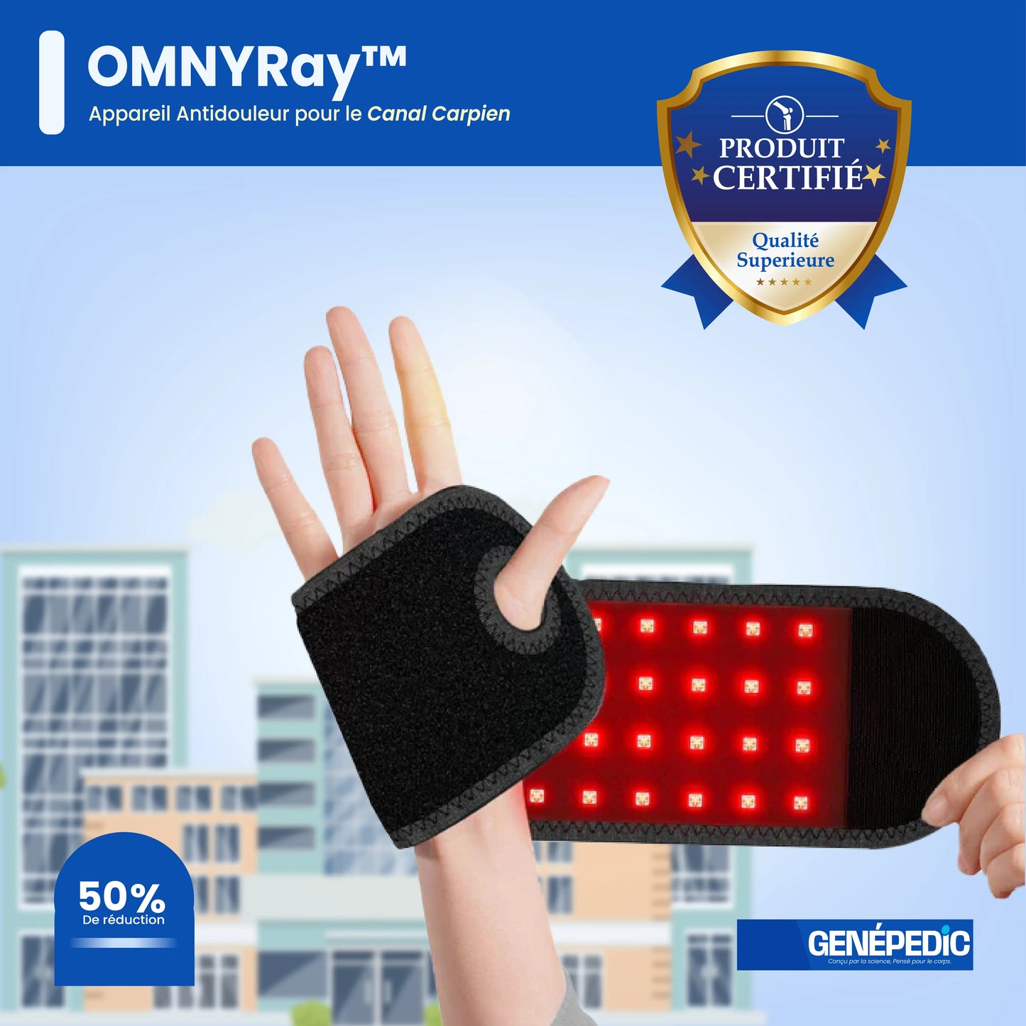 OMNYRay™ - Appareil révolutionnaire  pour le Canal Carpien